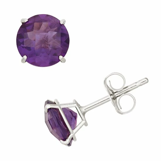 Designs by Gioelli Amethyst 10k White Gold Stud Earrings Designs By Gioelli Amethyst 10k White Gold Stud Earrings -Designs by Gioelli Shop unnamed file 1009