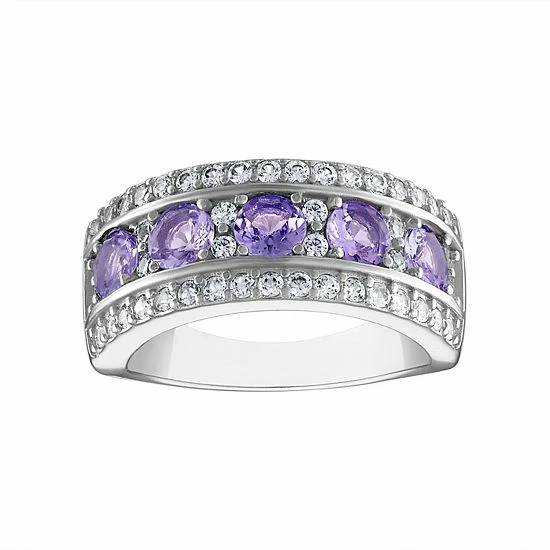 Designs By Gioelli Sterling Silver Gemstone Ring London Blue Topaz 5 Designs By Gioelli Sterling Silver Gemstone Ring London Blue Topaz - Image 3