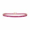 Designs By Gioelli 14k Rose Gold Over Silver Lab-Created Ruby Tennis Bracelet -Designs by Gioelli Shop unnamed file 1046