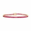 Designs By Gioelli 14k Gold Over Silver Lab-Created Ruby Tennis Bracelet 1 Designs By Gioelli 14k Gold Over Silver Lab-Created Ruby Tennis Bracelet -Designs by Gioelli Shop unnamed file 1047