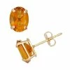 Designs By Gioelli Citrine 10k Gold Oval Stud Earrings -Designs by Gioelli Shop unnamed file 1050
