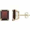 Designs By Gioelli 10k Gold Garnet Emerald Cut Solitaire Stud Earrings 1 Designs By Gioelli 10k Gold Garnet Emerald Cut Solitaire Stud Earrings -Designs by Gioelli Shop unnamed file 1051
