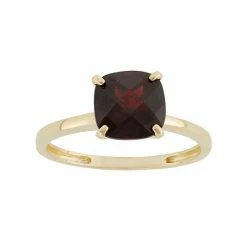 Designs By Gioelli Garnet 10k Gold Ring