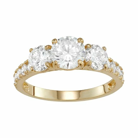 Designs by Gioelli 10k Gold 3-Stone Cubic Zirconia Engagement Ring Yellow Designs By Gioelli 10k Gold 3-Stone Cubic Zirconia Engagement Ring Yellow -Designs by Gioelli Shop unnamed file 1090