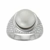 Designs By Gioelli Sterling Silver Freshwater Cultured Pearl & Cubic Zirconia Dome Ring 1 Designs By Gioelli Sterling Silver Freshwater Cultured Pearl & Cubic Zirconia Dome Ring -Designs by Gioelli Shop unnamed file 1122