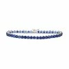 Designs By Gioelli Sterling Silver Lab-Created Sapphire Tennis Bracelet -Designs by Gioelli Shop unnamed file 1124