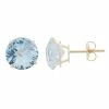 Designs By Gioelli Lab-Created Aquamarine 10k Gold Stud Earrings -Designs by Gioelli Shop unnamed file 1127