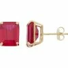 Designs By Gioelli 10k Gold Lab-Created Ruby Emerald Cut Solitaire Stud Earrings 2 Designs By Gioelli 10k Gold Lab-Created Ruby Emerald Cut Solitaire Stud Earrings -Designs by Gioelli Shop unnamed file 1133