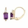 Designs By Gioelli 10k Gold Emerald-Cut Amethyst & White Zircon Leverback Earrings 2 Designs By Gioelli 10k Gold Emerald-Cut Amethyst & White Zircon Leverback Earrings -Designs by Gioelli Shop unnamed file 115