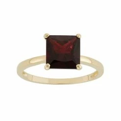 Designs By Gioelli Garnet 10k Gold Ring
