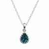 Designs By Gioelli Sterling Silver London Blue Topaz Teardrop Pendant -Designs by Gioelli Shop unnamed file 1165