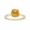 Designs By Gioelli Citrine 10k Gold Ring