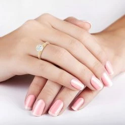 Designs By Gioelli Cubic Zirconia Engagement Ring In 10k Gold Yellow -Designs by Gioelli Shop unnamed file 12