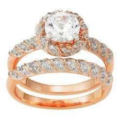 Designs By Gioelli Lab-Created White Sapphire Halo Ring Set Sterling Silver 4 Designs By Gioelli Lab-Created White Sapphire Halo Ring Set Sterling Silver -Designs by Gioelli Shop unnamed file 123