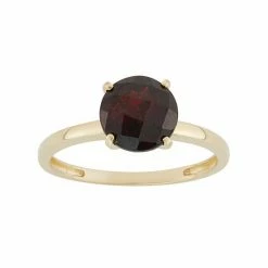 Designs By Gioelli Garnet 10k Gold Ring