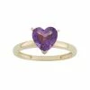 Designs By Gioelli Amethyst 10k Gold Heart Ring -Designs by Gioelli Shop unnamed file 1266