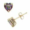 Designs By Gioelli Mystic Topaz 10k Gold Heart Stud Earrings -Designs by Gioelli Shop unnamed file 1277