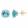 Designs By Gioelli Swiss Blue Topaz 10k Gold Stud Earrings -Designs by Gioelli Shop unnamed file 1283