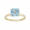 Designs By Gioelli Lab-Created Aquamarine 10k Gold Ring -Designs by Gioelli Shop unnamed file 1297