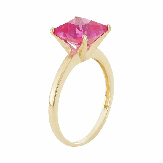 Designs by Gioelli Lab-Created Pink Sapphire 10k Gold Ring Designs By Gioelli Lab-Created Pink Sapphire 10k Gold Ring -Designs by Gioelli Shop unnamed file 1300