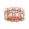 Designs By Gioelli 14k Rose Gold Over Silver Simulated Morganite & Cubic Zirconia Ring -Designs by Gioelli Shop unnamed file 1315