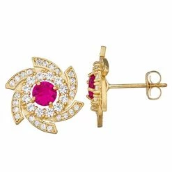 Designs By Gioelli 10k Gold Gemstone Swirl Stud Earrings Created Blue Sapphire 4 Designs By Gioelli 10k Gold Gemstone Swirl Stud Earrings Created Blue Sapphire -Designs by Gioelli Shop unnamed file 1330