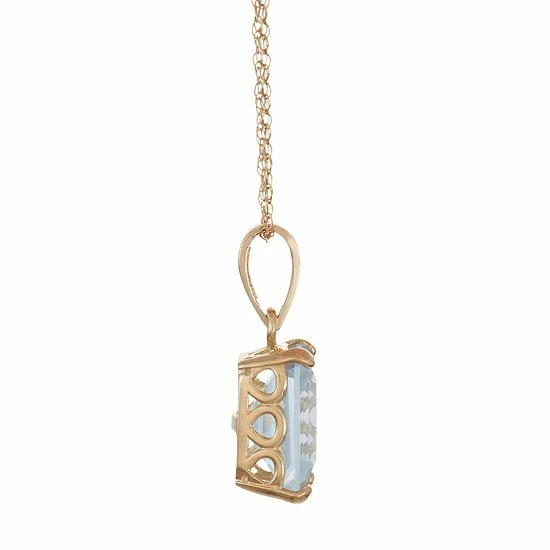 Designs by Gioelli 10k Gold Lab-Created Aquamarine Rectangle Pendant Necklace Designs By Gioelli 10k Gold Lab-Created Aquamarine Rectangle Pendant Necklace -Designs by Gioelli Shop unnamed file 1409