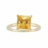 Designs By Gioelli Citrine 10k Gold Ring