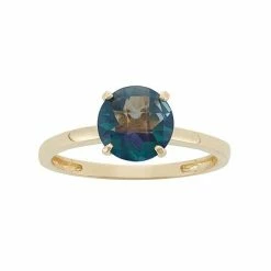 Designs By Gioelli Mystic Topaz 10k Gold Ring