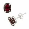 Designs By Gioelli Garnet 10k White Gold Oval Stud Earrings 2 Designs By Gioelli Garnet 10k White Gold Oval Stud Earrings -Designs by Gioelli Shop unnamed file 1427