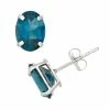Designs By Gioelli London Blue Topaz 10k White Gold Oval Stud Earrings -Designs by Gioelli Shop unnamed file 1428