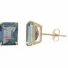 Designs By Gioelli 10k Gold Mystic Topaz Emerald Cut Solitaire Stud Earrings -Designs by Gioelli Shop unnamed file 1438