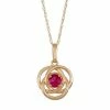 Designs By Gioelli 10k Gold Lab-Created Ruby Knot Pendant Necklace 2 Designs By Gioelli 10k Gold Lab-Created Ruby Knot Pendant Necklace -Designs by Gioelli Shop unnamed file 1442