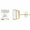 Designs By Gioelli 10k Gold Lab-Created White Sapphire Emerald Cut Solitaire Stud Earrings -Designs by Gioelli Shop unnamed file 1462