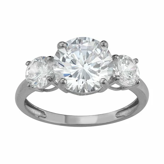 Designs by Gioelli 10k Gold 3-Stone Cubic Zirconia Engagement Ring White Designs By Gioelli 10k Gold 3-Stone Cubic Zirconia Engagement Ring White -Designs by Gioelli Shop unnamed file 1479