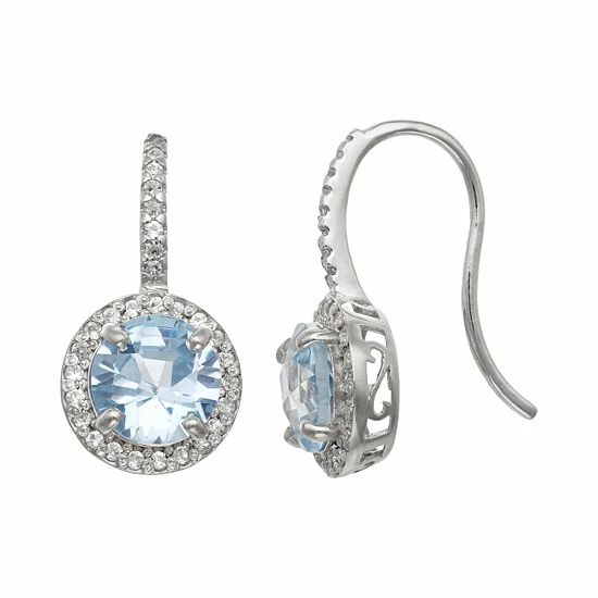 Designs by Gioelli Sterling Silver Lab-Created Aquamarine and Lab-Created White Sapphire Halo Drop Earrings Designs By Gioelli Sterling Silver Lab-Created Aquamarine And Lab-Created White Sapphire Halo Drop Earrings -Designs by Gioelli Shop unnamed file 1490