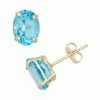 Designs By Gioelli Swiss Blue Topaz 10k Gold Oval Stud Earrings -Designs by Gioelli Shop unnamed file 1511