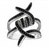 Designs By Gioelli Sterling Silver Black Spinel Ring -Designs by Gioelli Shop unnamed file 1517