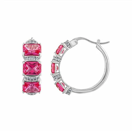 Designs by Gioelli Sterling Silver Gemstone Hoop Earrings Lab Created Opal Designs By Gioelli Sterling Silver Gemstone Hoop Earrings Lab Created Opal -Designs by Gioelli Shop unnamed file 1521