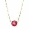 Designs By Gioelli 10k Gold Lab-Created Ruby Circle Pendant Necklace 1 Designs By Gioelli 10k Gold Lab-Created Ruby Circle Pendant Necklace -Designs by Gioelli Shop unnamed file 1545