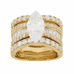 Designs By Gioelli Cubic Zirconia Marquise Engagement Ring Set In Sterling Silver -Designs by Gioelli Shop unnamed file 1560