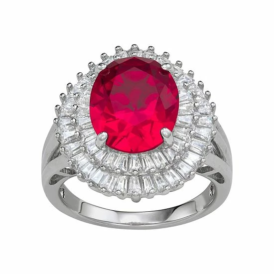 Designs by Gioelli Sterling Silver Simulated Gemstone Oval Halo Ring Ruby Designs By Gioelli Sterling Silver Simulated Gemstone Oval Halo Ring Ruby -Designs by Gioelli Shop unnamed file 1591