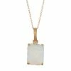 Designs By Gioelli 10k Gold Lab-Created Opal Rectangle Pendant Necklace 1 Designs By Gioelli 10k Gold Lab-Created Opal Rectangle Pendant Necklace -Designs by Gioelli Shop unnamed file 1628