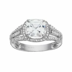 Designs By Gioelli Cubic Zirconia 10k White Gold Ring