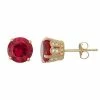 Designs By Gioelli 10k Gold Lab-Created Ruby & Diamond Stud Earrings 2 Designs By Gioelli 10k Gold Lab-Created Ruby & Diamond Stud Earrings -Designs by Gioelli Shop unnamed file 1653
