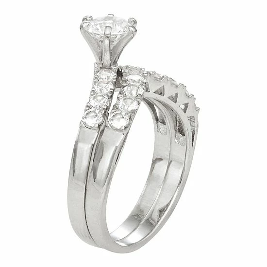 Designs by Gioelli Sterling Silver Lab-Created White Sapphire Ring Set Designs By Gioelli Sterling Silver Lab-Created White Sapphire Ring Set -Designs by Gioelli Shop unnamed file 1655