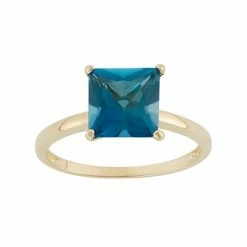 Designs By Gioelli London Blue Topaz 10k Gold Ring