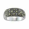 Designs By Gioelli Sterling Silver Marcasite Lattice Ring -Designs by Gioelli Shop unnamed file 1753