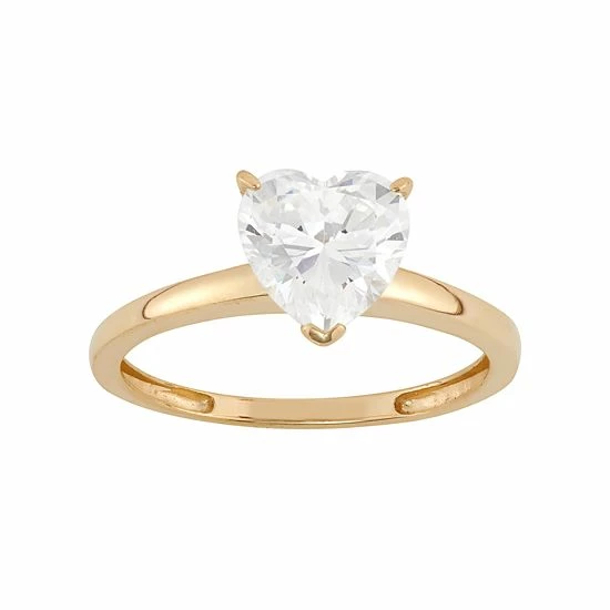 Designs by Gioelli Cubic Zirconia Heart Solitaire Engagement Ring in 10k Gold White Designs By Gioelli Cubic Zirconia Heart Solitaire Engagement Ring In 10k Gold White -Designs by Gioelli Shop unnamed file 19