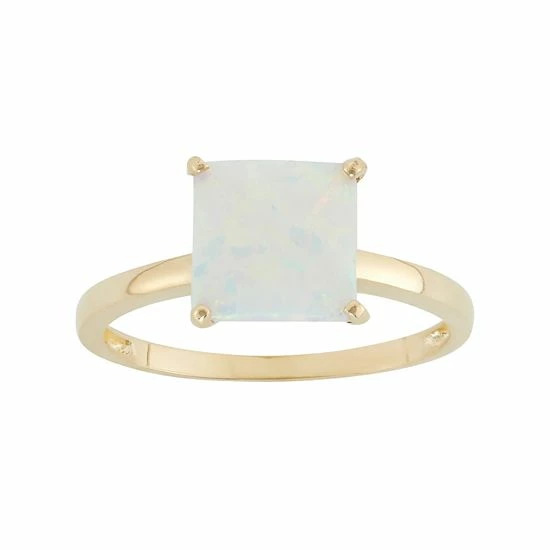 Designs by Gioelli Lab-Created Opal 10k Gold Ring Designs By Gioelli Lab-Created Opal 10k Gold Ring -Designs by Gioelli Shop unnamed file 204